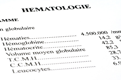 Resultats d'analyses hematologiques-chimiotherapie