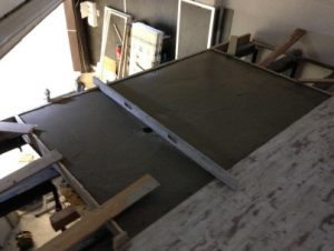 chape beton - terrarium
